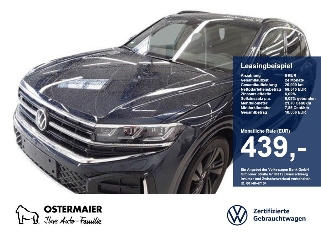 Volkswagen Touareg R-LINE 3.0TDI 286PS NP.124T AHK.STHZG.LU Leasing