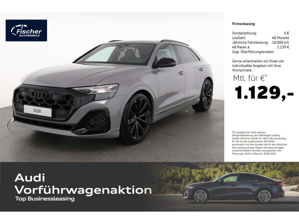 Audi SQ8 TFSI quattro LP: 164.774,- /Head-up/Pano/B&O Leasing
