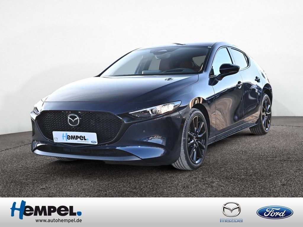 Mazda 3 2.5L e-SKYACTIV G 140ps Nagisa SHZ ACC HUD LED Leasing