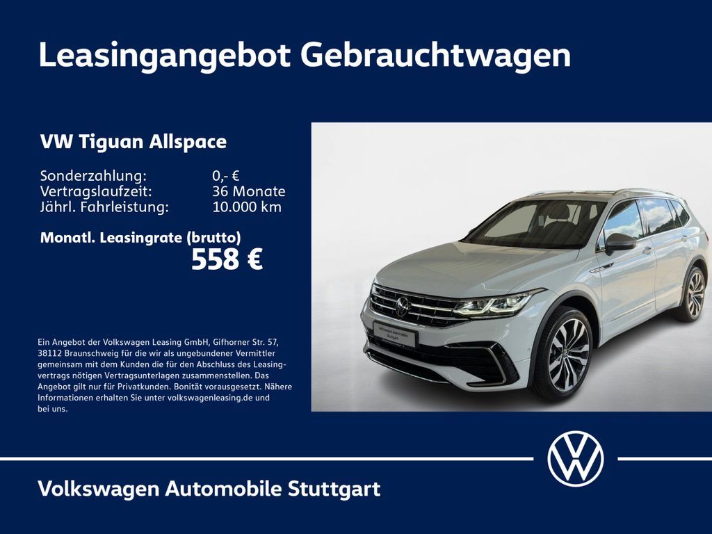 Volkswagen Tiguan Allspace R-Line 2.0 TSI DSG Navi Kamera Leasing