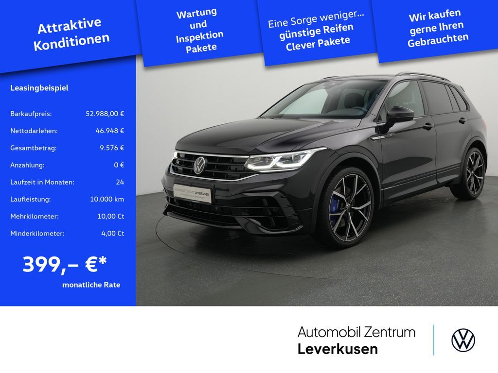 Volkswagen Tiguan R KAM 360° VIRT DCC SHZ CARPLAY LEDER ACC Leasing