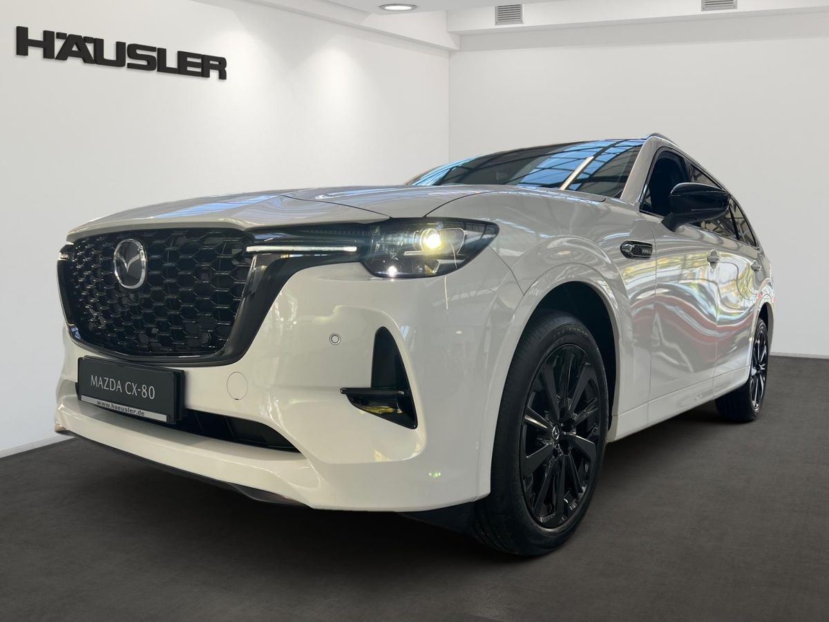 Mazda CX-80 Homura Plus PHEV 6- oder 7-Sitzer *Voll-Ausstattung* mit Panorama-Schiebedach, Nappaleder, Bose & Ma Leasing