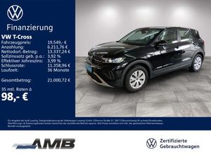 Volkswagen T-Cross 1.0 TSI LED/digi.C/Sitzhzg/bis08.2030Garantie