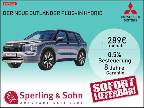 Mitsubishi Outlander Plug-In Hybrid PLUS mit 0,5%-Regelung ❗