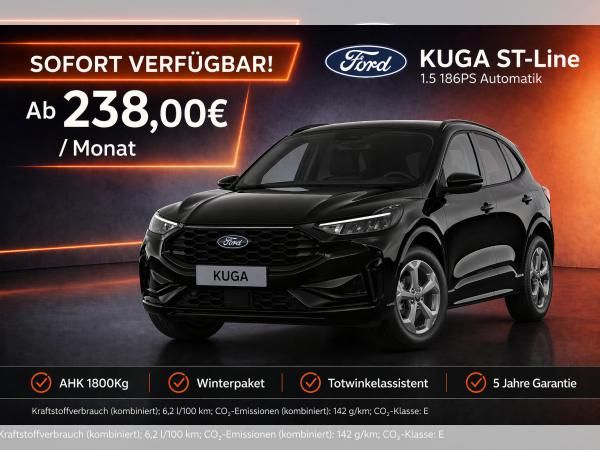 Ford Kuga 1.5 186PS ST-Line Automatik AHK|Navi|Winter Sofort ! Leasing
