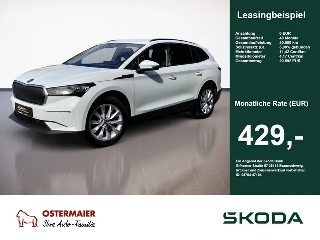 Skoda Enyaq 60 iV 60 DCC.ACC.NAV.4xSHZ.MEMORY.Lenk-HZG