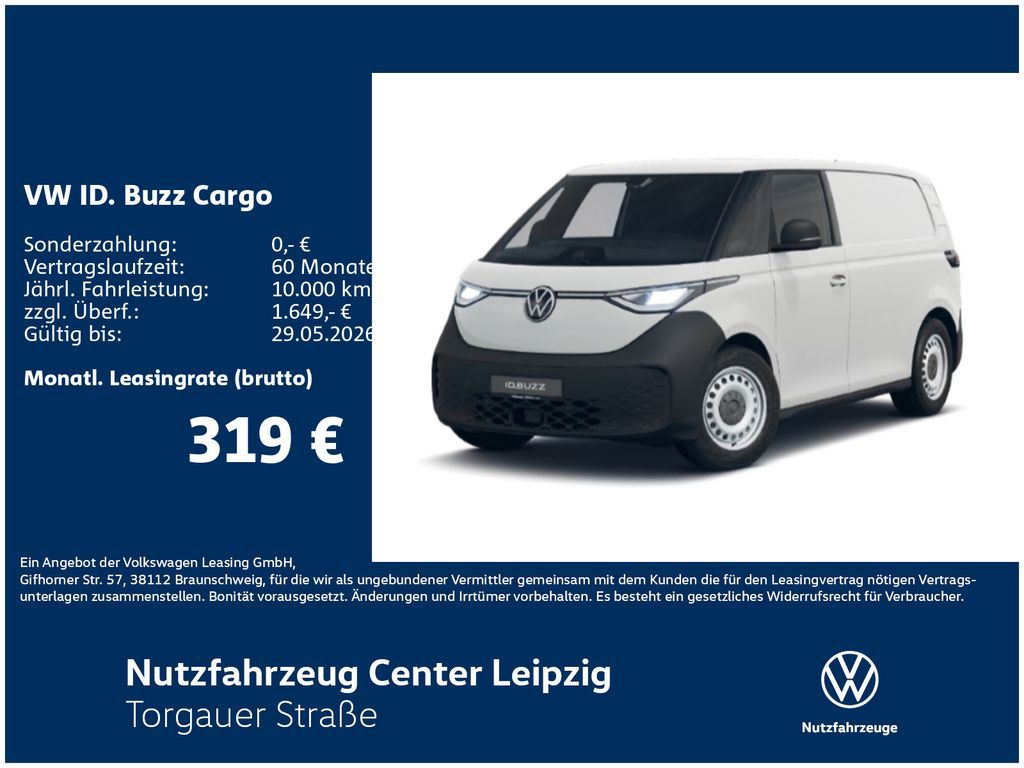 Volkswagen ID.Buzz Cargo Pro 210 kW Leasing