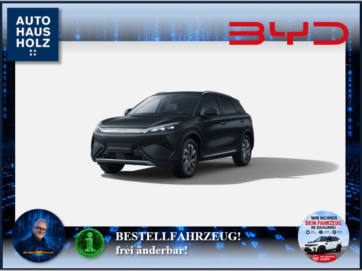 BYD ATTO 3 EVO Excellence AWD🔋⚡zzgl. Überführung Leasing