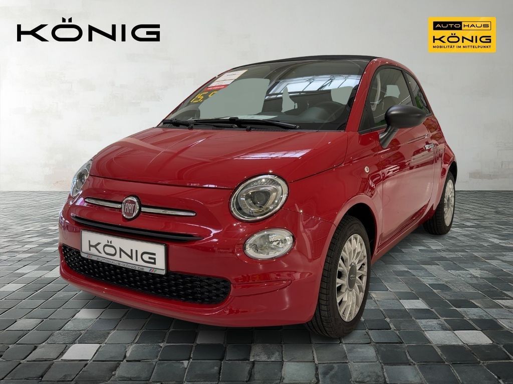 Fiat 500C Cabrio 1.0 GSE KLIMA*CARPLAY*LMF Leasing