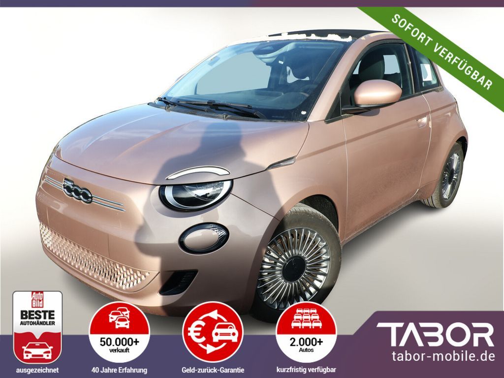 Fiat 500e Cabrio 42 kWh SchuKo 16Z CarP UVP-39%* Leasing