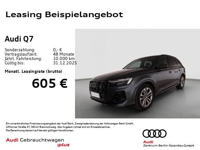 Audi Q7 55 TFSI qu. S line tiptronic *PANO*7-Sitzer* Leasing