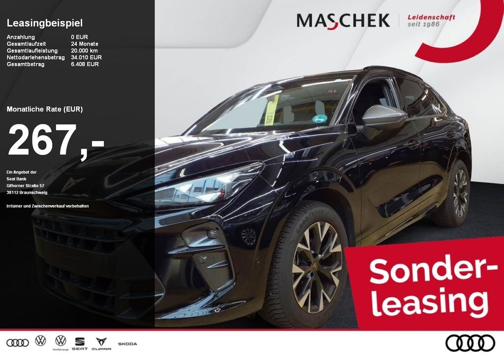 Cupra Terramar Sonderleasing 360°View HUD Navi RearVie Leasing