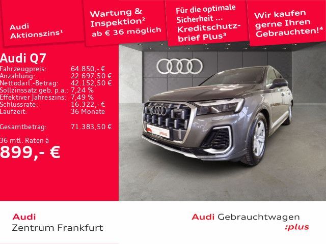 Audi Q7 TDI quattro tiptronic MATRIX AHK KAMERA LUFT Leasing