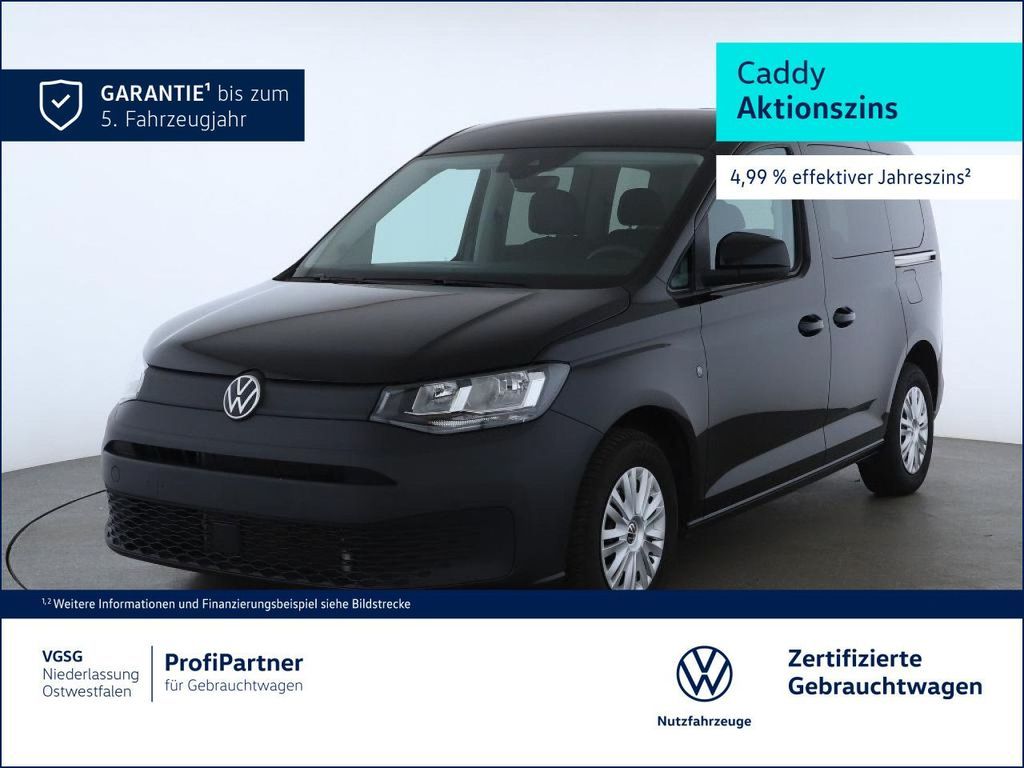 Volkswagen Caddy vorb.AHK Sitzhzg. PDC Kamera LaneAssist Leasing