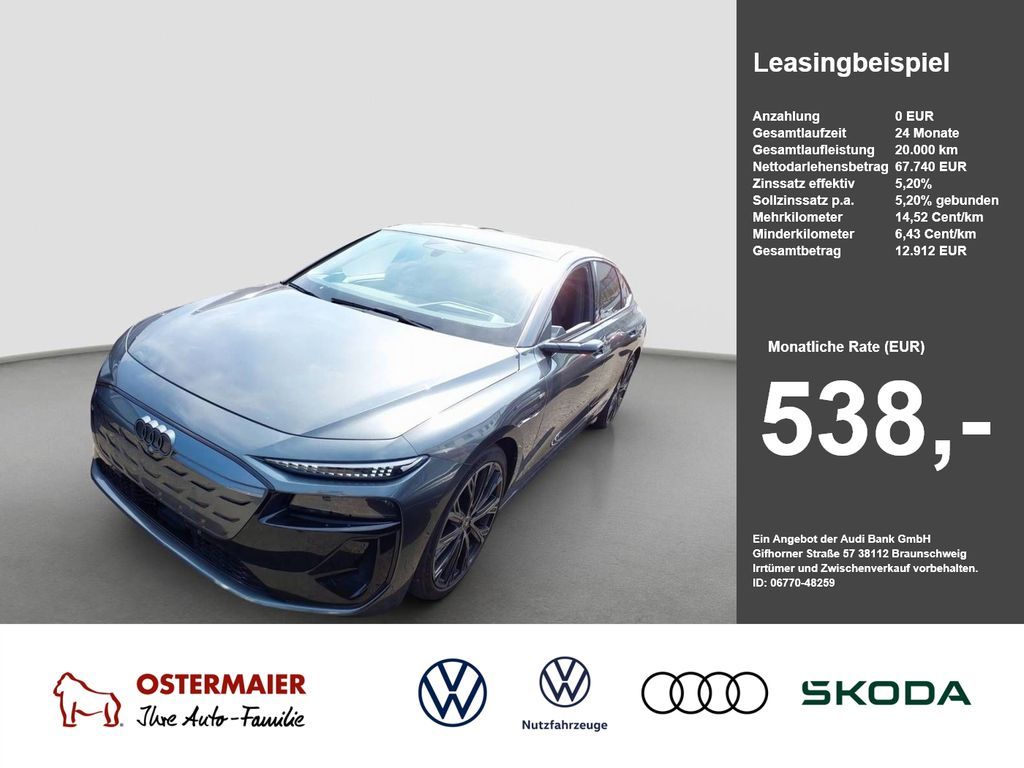 Audi A6 Sportback e-tron S-LINE EDITION ONE GREY NP:1 Leasing
