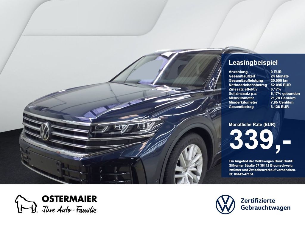 Volkswagen Touareg ELEGANCE 231PS NP.92T ACC.AHK.KAMERA.NAV Leasing