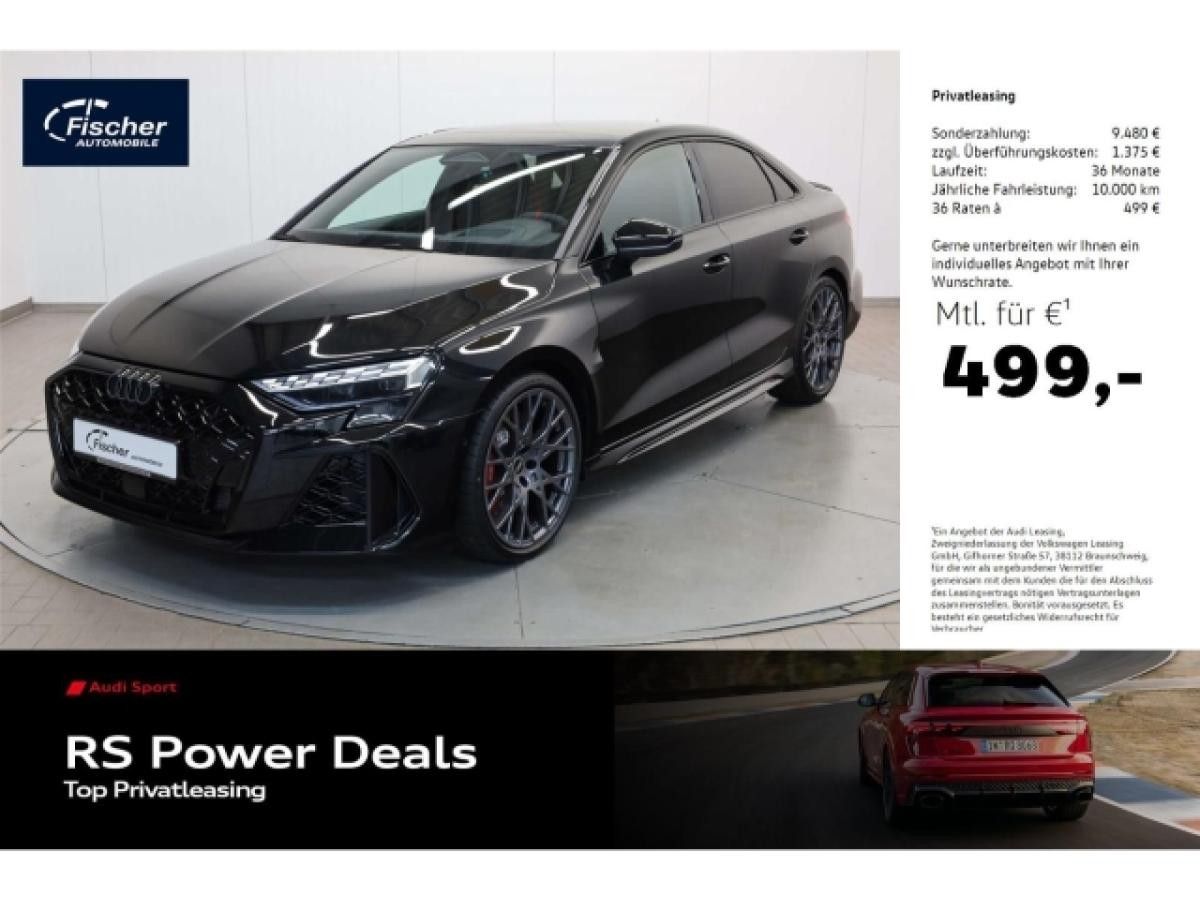 Audi RS3 Limousine TFSI quattro 280 km/h Leasing