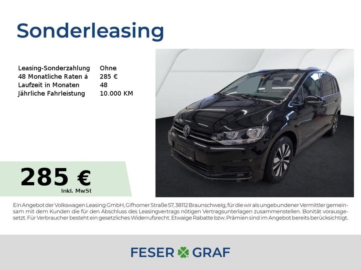 Volkswagen Touran 1.5 TSI Goal 7Si ACC Navi RüKa Sitzh. 16 Leasing