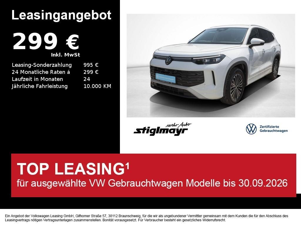 Volkswagen Tayron Life 2.0 TDI DSG +AHK+SITZHEIZUNG+KAMERA Leasing