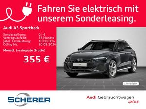 Audi A3 Sportback TFSI e S line 1.5 TFSIe LED NAVI KA