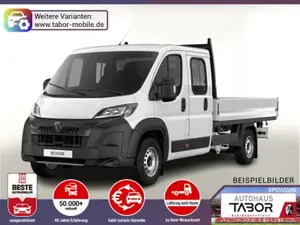 Peugeot Boxer Pritsche DoKa 435 AT L4 AHK CarP Kam Visib