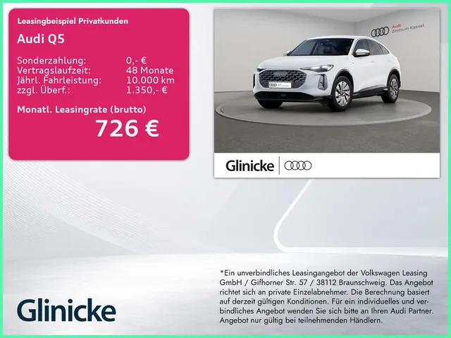 Audi Q5 SUV e-hybrid quattro NEUBESTELLUNG
