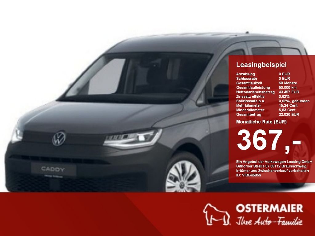 Volkswagen Caddy Flexible 5-S. 2.0 TDI AHK,APP,LED,NAVI,SHZ Leasing