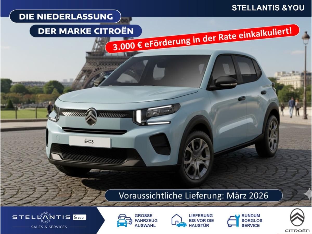 Citroën C3 Elektro URBAN RANGE - YOU Leasing