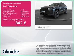 Audi Q6 e-tron perf. S line Luft AHK Pano LM 21" 360°