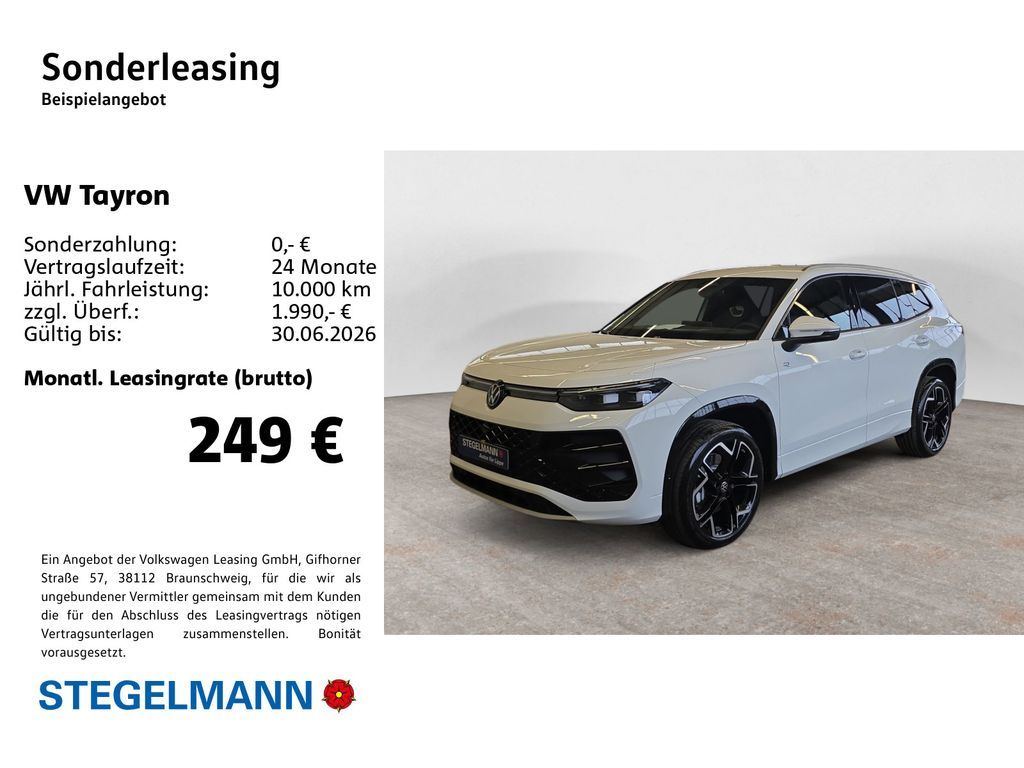 Volkswagen Tayron 2,0 l TDI SCR 7-Gang- DSG R-Line Leasing