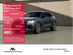 Audi Q3 Sportback 35 TFSI S line AHK Pano 2xKlima ACC