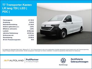 Volkswagen T7 Transporter Kasten LR lang TDI | LED | PDC |