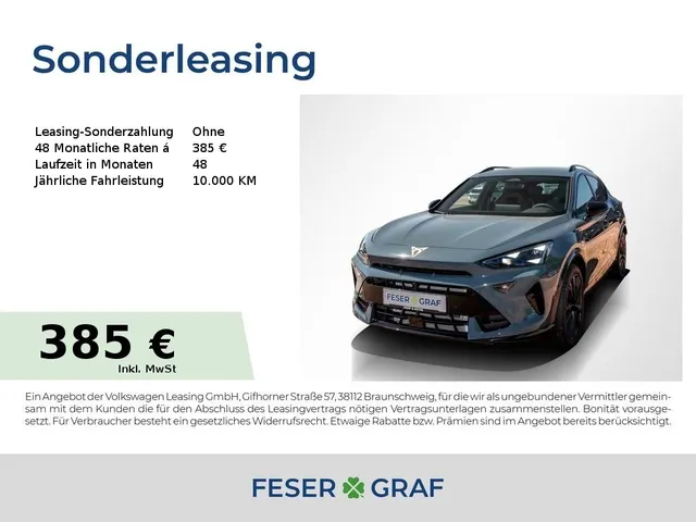 Cupra Formentor VZ 1.5 TSI e-Hybrid DSG Black Edition