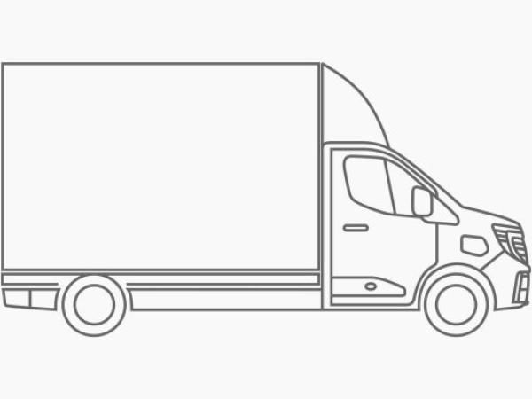 Nissan Interstar 🚚 Fahrgestell mit Kofferaufbau & elektrischer Laderampe Leasing