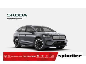 SKODA Enyaq 85x Sportline 82 kWh Batterie Elektromotor 210 kW 1-Gang-Automatik 4x4 Leasing