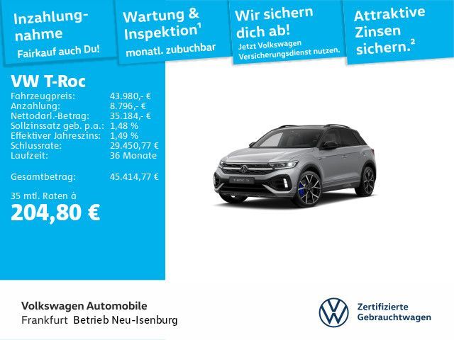 Volkswagen T-Roc R 4Motion 2.0 TSI DSG Black Style AKRA AHK Leasing