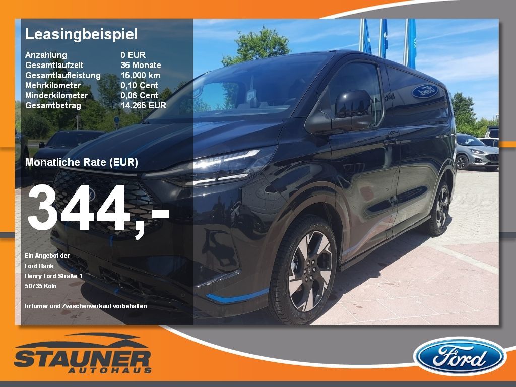 Ford Transit Custom 320L1 Sport Elektro 70 KWH AHK B& Leasing