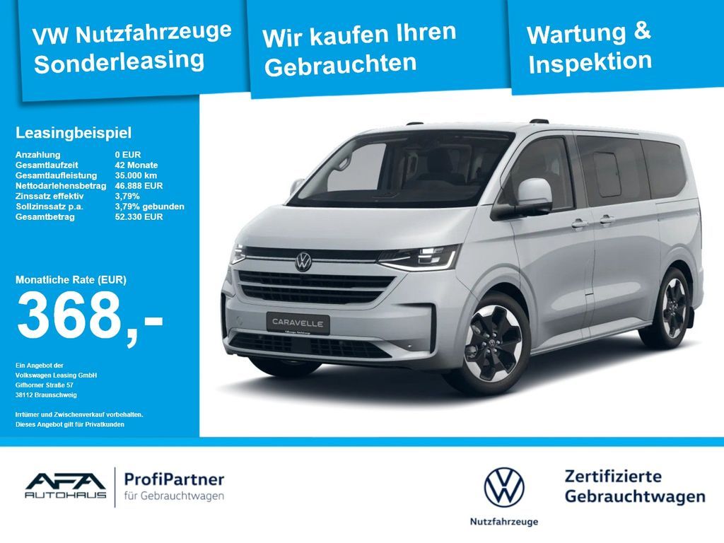 Volkswagen T7 e-Caravelle Style Pano*AHK*Matrix*Navi*Harman Leasing