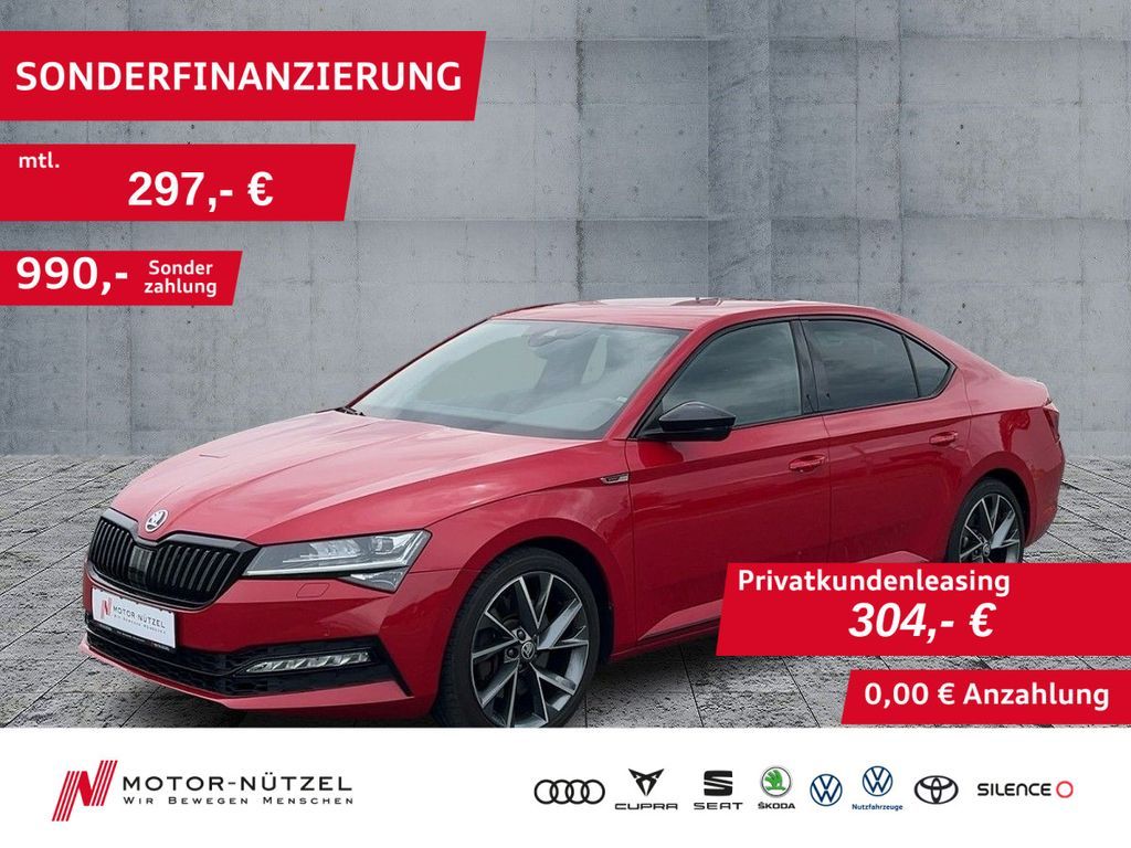 Skoda Superb Limousine 2.0 TSI 4x4 SPORTLINE BEAM+NAVI Leasing