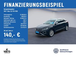 Volkswagen T-Roc 2,0 TDI  DSG Style LED+NAVI+AHK+ACC+PDC+KA
