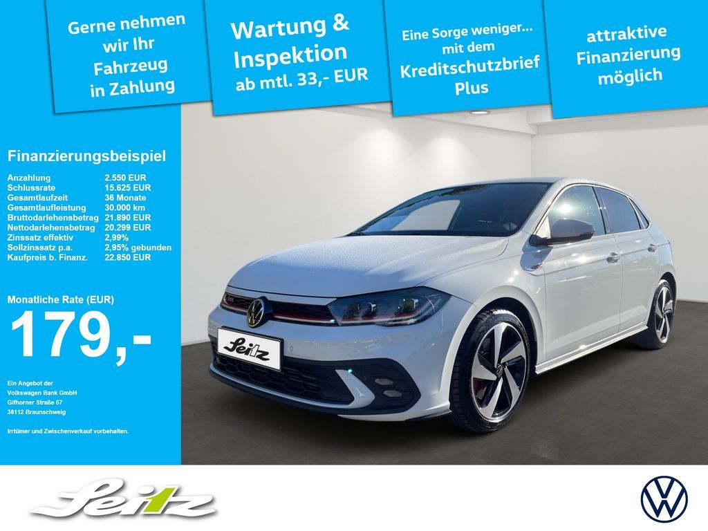 Volkswagen Polo VI 2.0 TSI DSG GTI *MATRIX*KAMERA*SITZHZG* Leasing