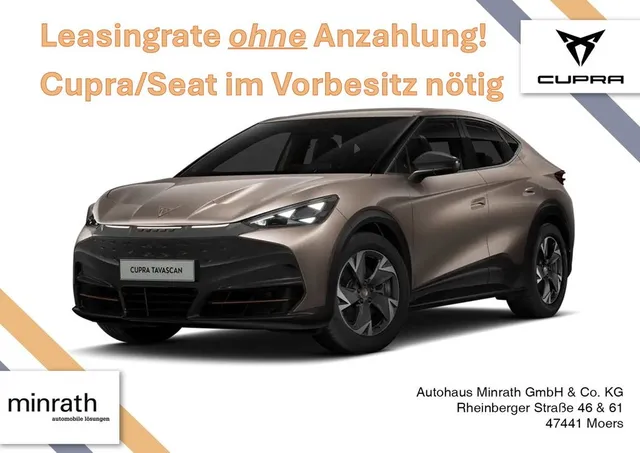 Cupra Tavascan 190 PS/58 kWh - Cupra/Seat im Vorbesitz