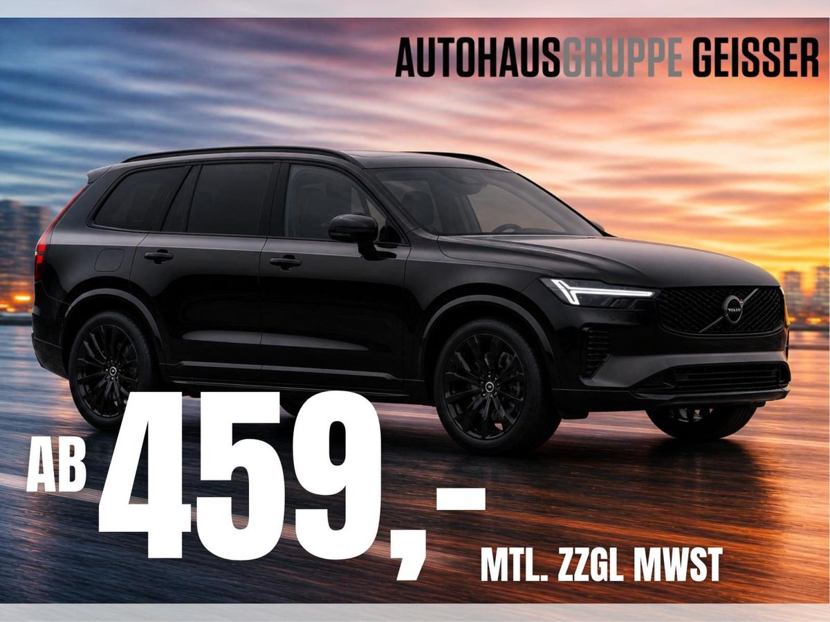Volvo XC90 T8 AWD Plus Black Edition Auto Leasing