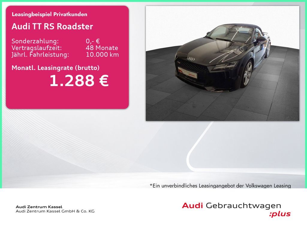 Audi TT RS Roadster 2.5 TFSI qu. LED B&O PDC+ Navi Leasing
