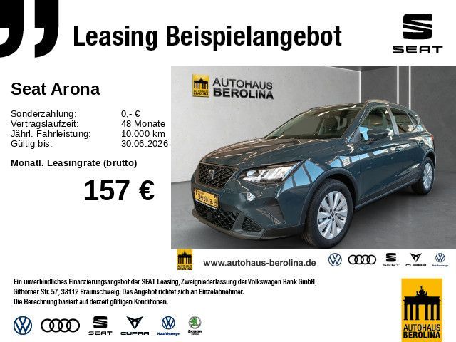 Seat Arona 1.0 TSI Road Edition DSG *NAV*GRA*PDC*SHZ* Leasing