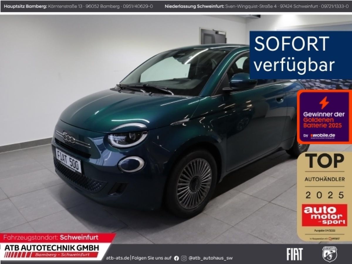 Fiat 500 TORINO-EDITION Hybrid 1.0 Digitales Cockpit LED Apple CarPlay Android Auto Leasing