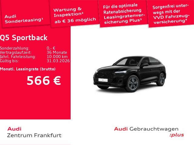 Audi Q5 Sportback 50 TDI quattro tiptronic S line Mat Leasing