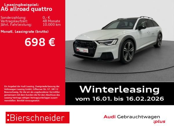 Audi A6 allroad 45 TDI quattro *8-fach bereift* AHK MATRIX PANO STHZ CAM Leasing