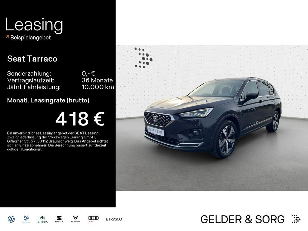 Seat Tarraco Xcellence 2.0 TDI 7Sitze*AHK*LED*RFK Leasing