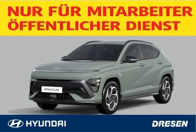Hyundai KONA 1.6 N Line**NUR FÜR ÖFFENTL.DIENST** I Auto Leasing
